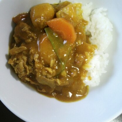 肉じゃががカレーになるなんて！簡単なリメイクに感動！おいしくいただきましたー！ごちそうさま！